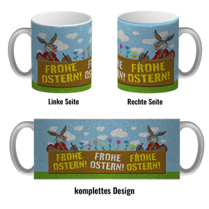 Frohe Ostern! Osterhase Kaffeebecher