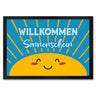 Willkommen Sonnenschein Fußmatte