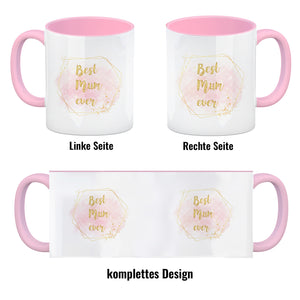 Best Mom ever Kaffeebecher als Geschenk zum Muttertag