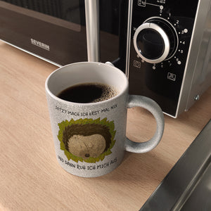 Jetzt mach ich erstmal nix und dann ruh ich mich aus Kaffeebecher mit süßem Igel