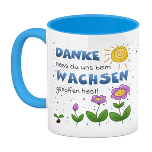 Danke Kaffeebecher für Erzieherinnen und Kindergärtnerinnen