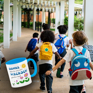 Danke Kaffeebecher für Erzieherinnen und Kindergärtnerinnen
