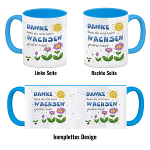 Danke Kaffeebecher für Erzieherinnen und Kindergärtnerinnen