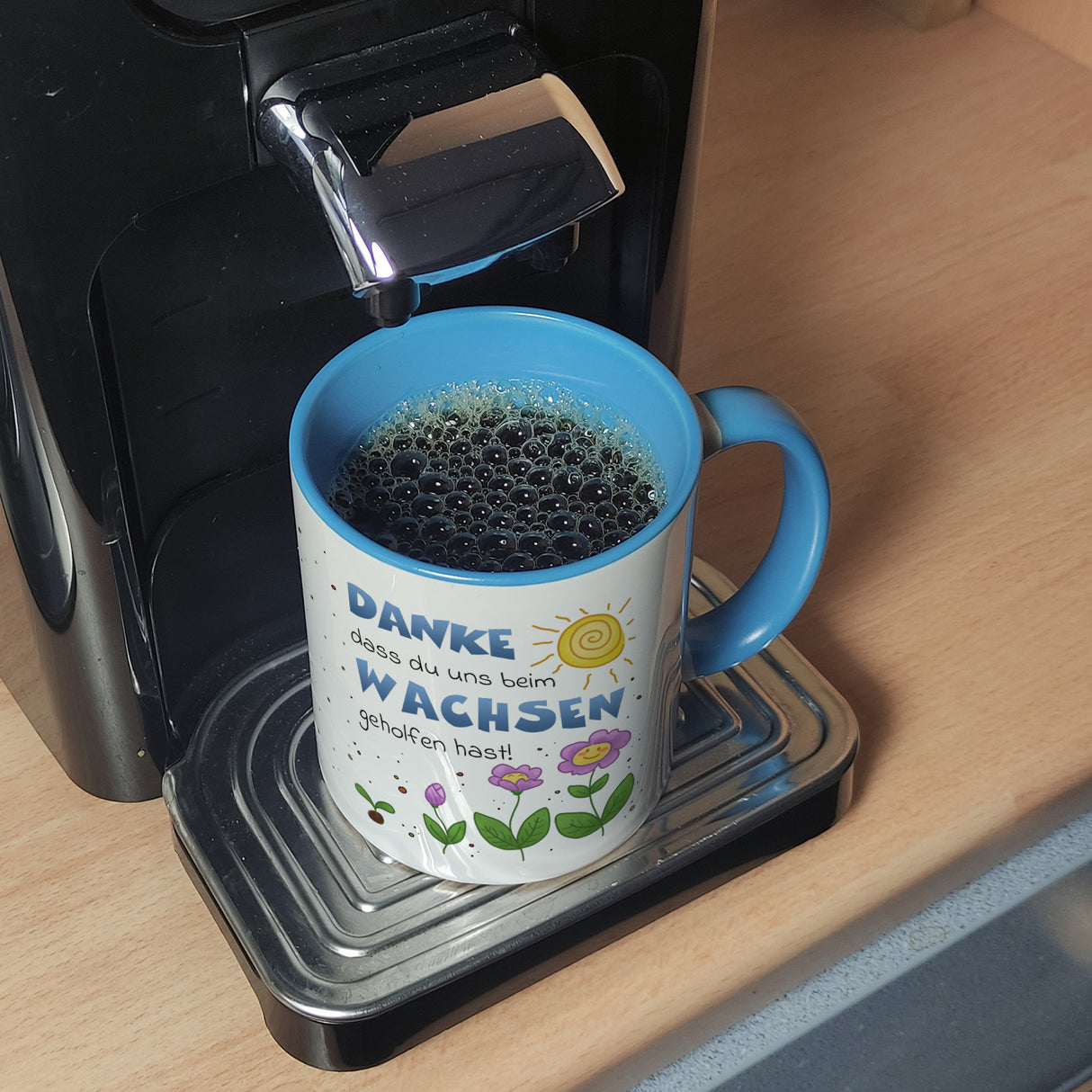 Danke Kaffeebecher für Erzieherinnen und Kindergärtnerinnen