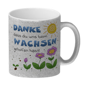 Danke Kaffeebecher für Erzieherinnen und Kindergärtnerinnen