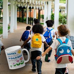 Danke Kaffeebecher für Erzieherinnen und Kindergärtnerinnen