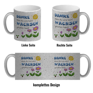 Danke Kaffeebecher für Erzieherinnen und Kindergärtnerinnen