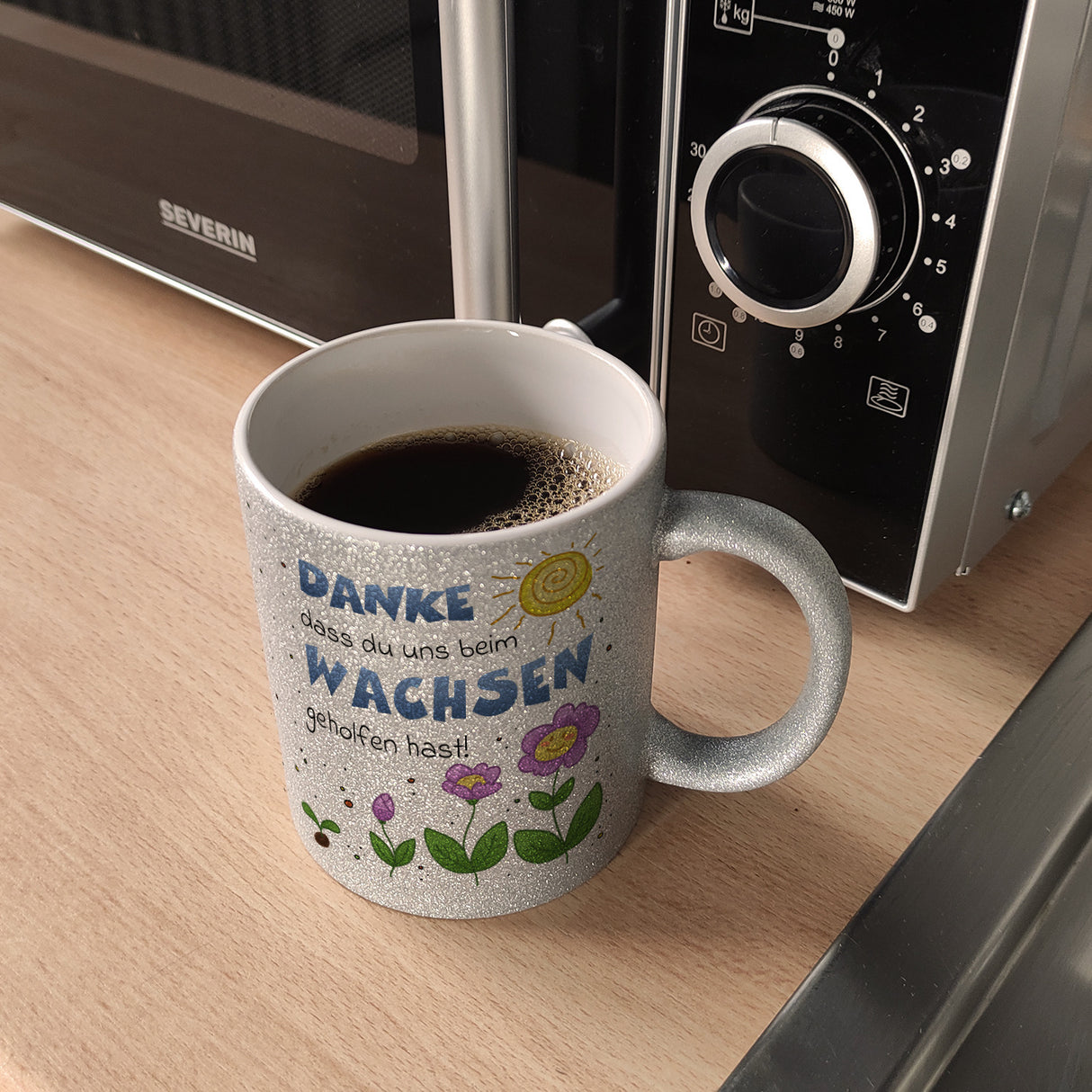 Danke Kaffeebecher für Erzieherinnen und Kindergärtnerinnen