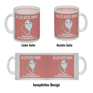Alles gute Papa von {deinem besten Schwimmer} Kaffeebecher zum Vatertag