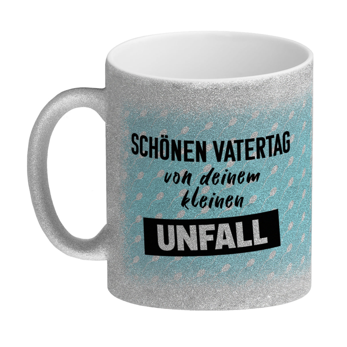 Schönen Vatertag von deinem kleinen Unfall Spermium Kaffeebecher zum Vatertag