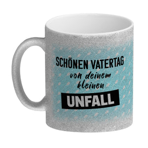 Schönen Vatertag von deinem kleinen Unfall Spermium Kaffeebecher zum Vatertag
