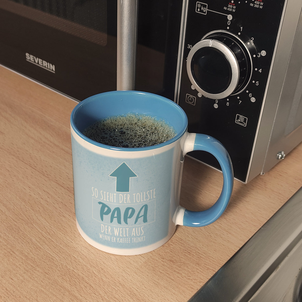 So sieht der tollste Papa der Welt aus wenn er Kaffee trinkt Kaffeebecher
