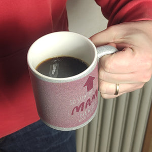 So sieht die tollste Mama der Welt aus wenn sie Kaffee trinkt Kaffeebecher
