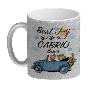 Best Joy of Life is Cabrio Drive Kaffeebecher