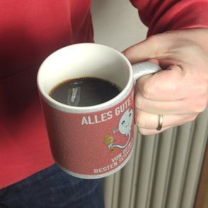 Alles gute Papa von deiner besten Schwimmerin Kaffeebecher zum Vatertag