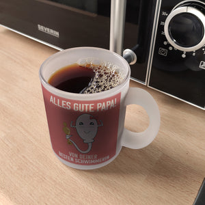 Alles gute Papa von deiner besten Schwimmerin Kaffeebecher zum Vatertag