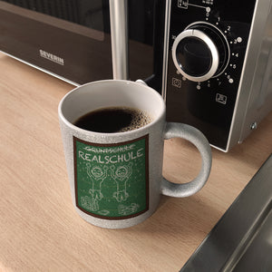 Realschule Kaffeebecher für die weiterführende Schule im Tafellook