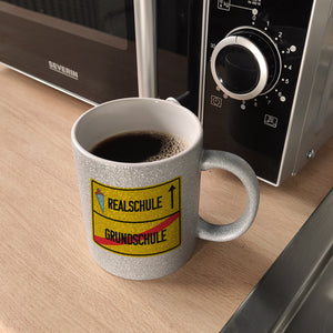 Realschule Ortsschild Kaffeebecher zur Einschulung