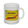 Realschule Ortsschild Kaffeebecher zur Einschulung