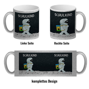 Schulkind Astronaut Kaffeebecher für die Einschulung