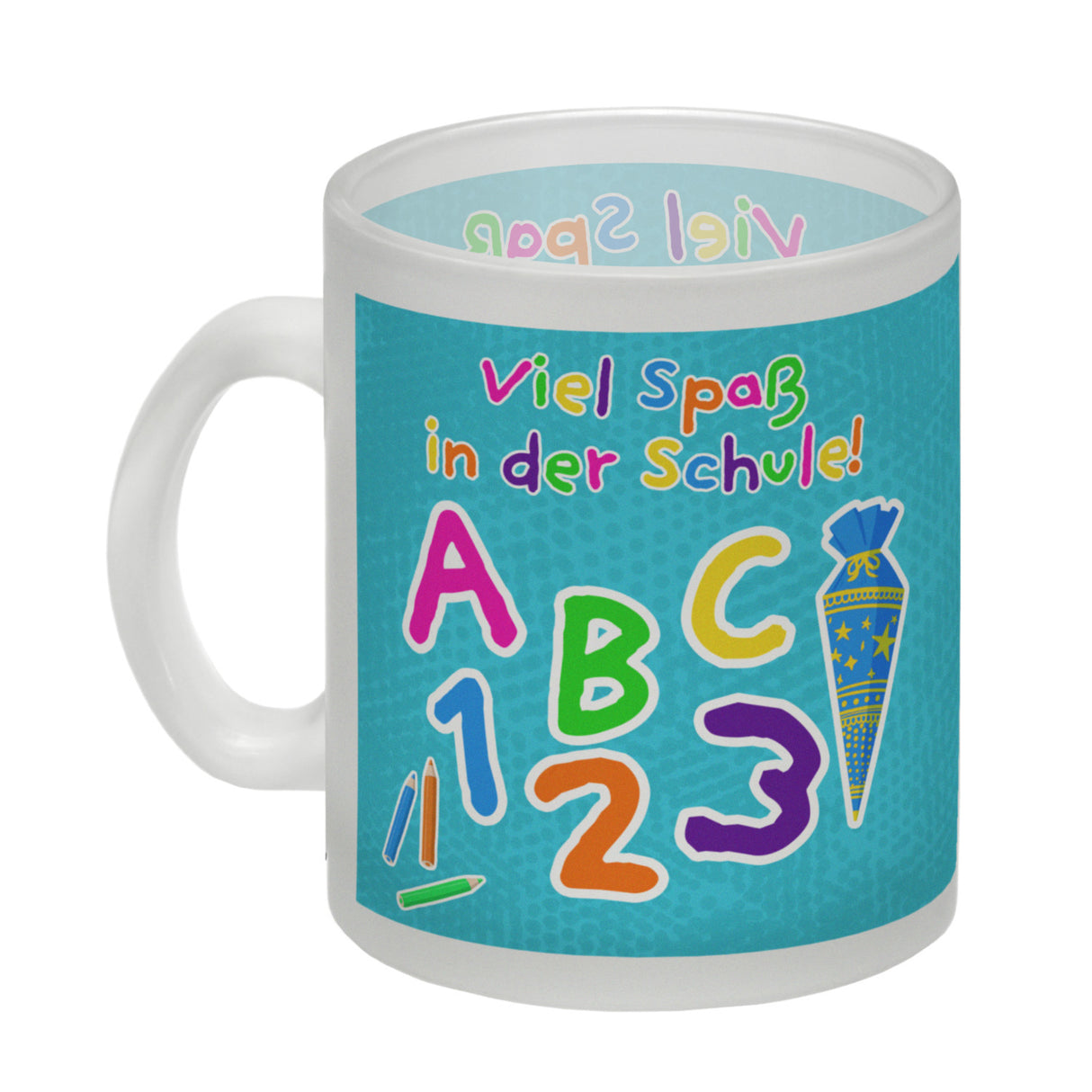 Viel Spaß in der Schule Kaffeebecher für die Einschulung