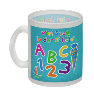 Viel Spaß in der Schule Kaffeebecher für die Einschulung