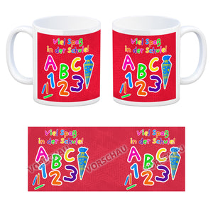 Viel Spaß in der Schule Kaffeebecher für die Einschulung