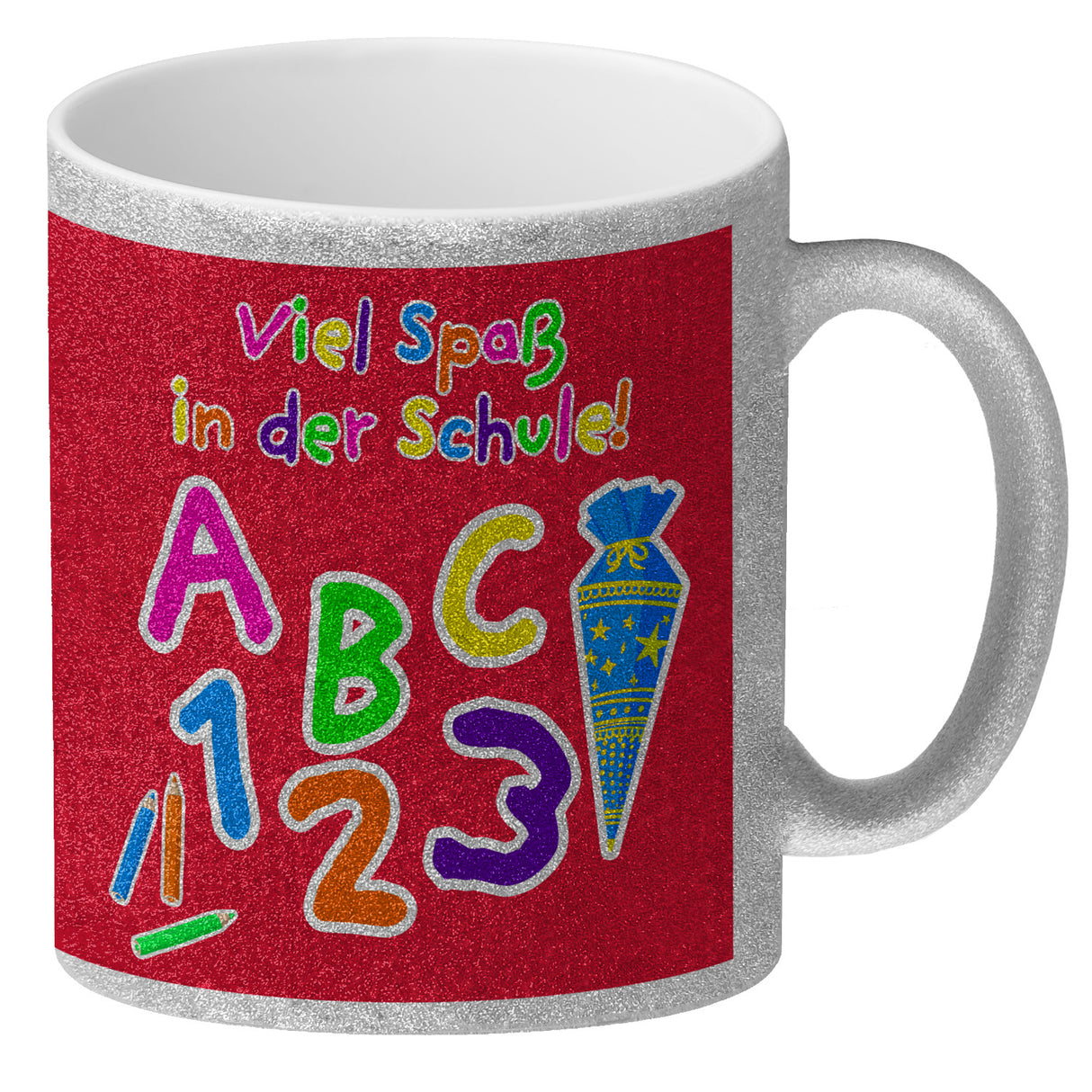 Viel Spaß in der Schule Kaffeebecher für die Einschulung