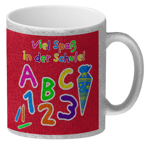 Viel Spaß in der Schule Kaffeebecher für die Einschulung