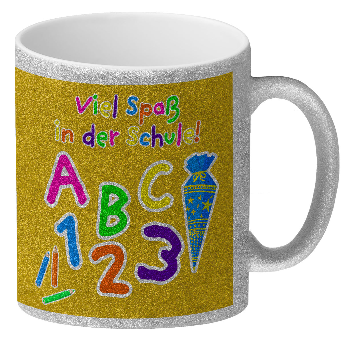 Viel Spaß in der Schule Kaffeebecher für die Einschulung