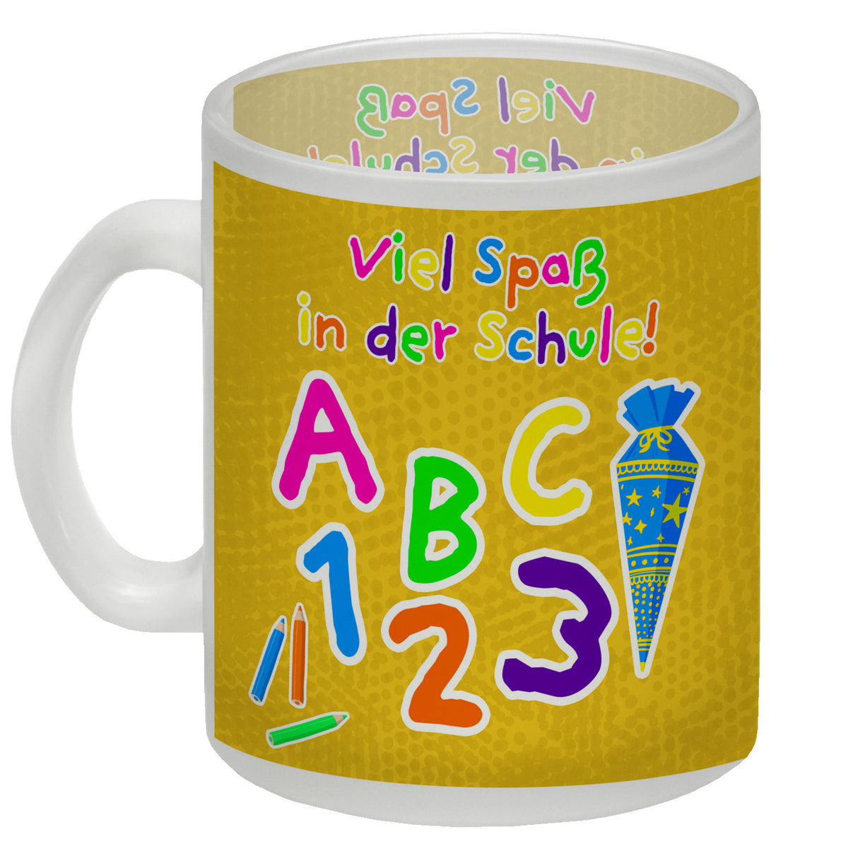 Viel Spaß in der Schule Kaffeebecher für die Einschulung