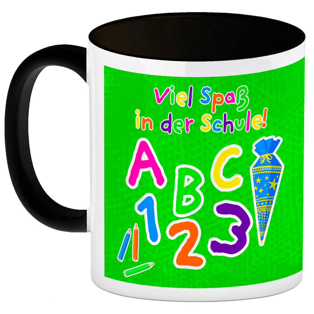 Viel Spaß in der Schule Kaffeebecher für die Einschulung