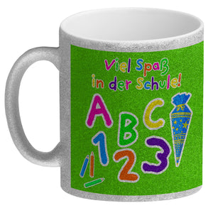 Viel Spaß in der Schule Kaffeebecher für die Einschulung