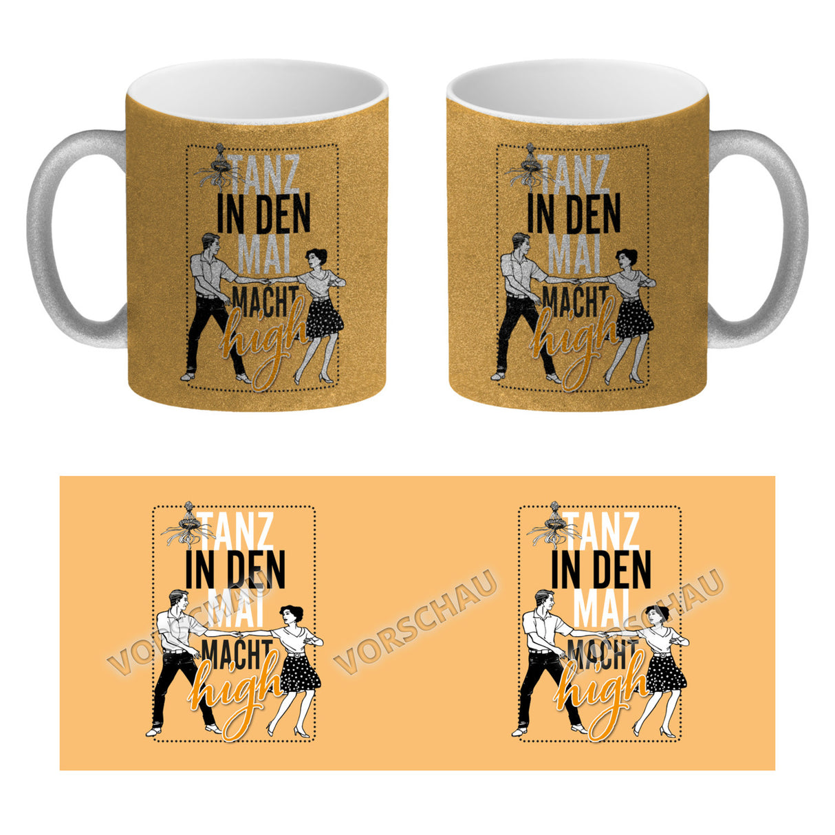 Tanz in den Mai Kaffeebecher