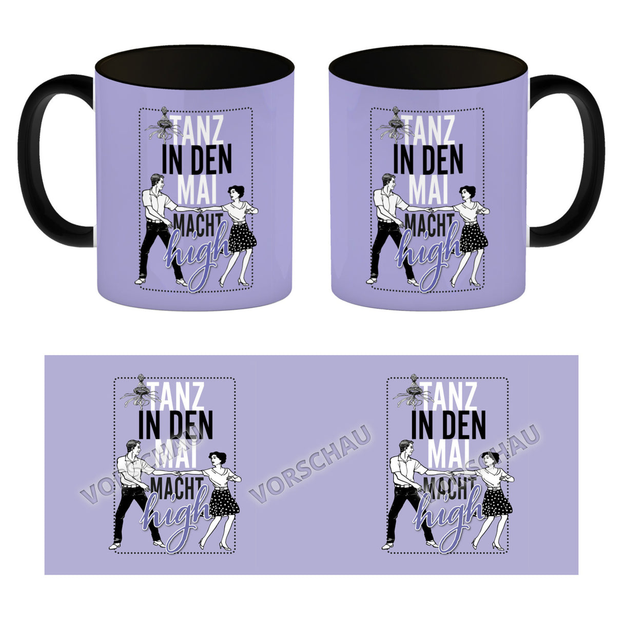 Tanz in den Mai Kaffeebecher