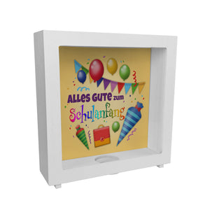 Alles Gute zum Schulanfang Spardose zur Einschulung