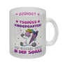 Tschüss Kindergarten Einhorn Kaffeebecher für die Einschulung