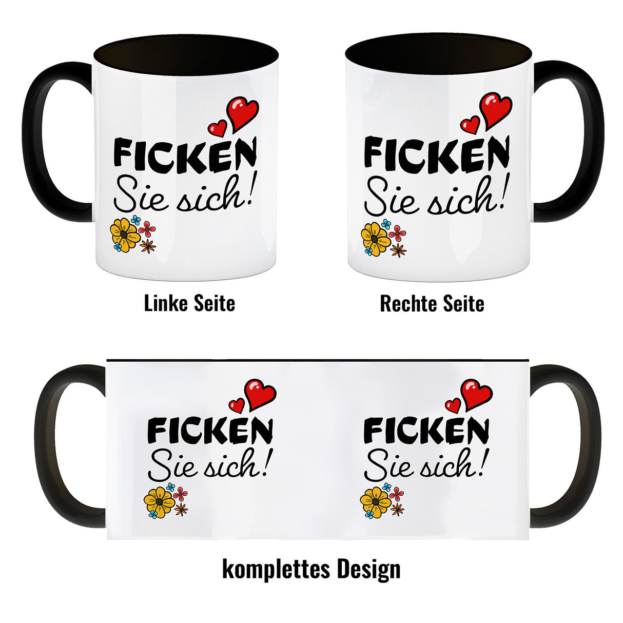 Ficken Sie sich witziger Kaffeebecher für Kollegen