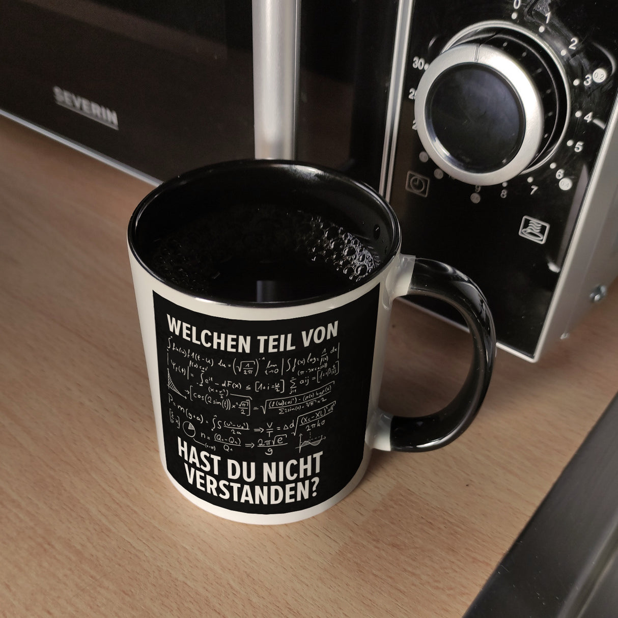 Welchen Teil von… hast du nicht verstanden Mathematische Formel Kaffeebecher