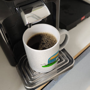 Ich bin Rentner Campen ist mein Beruf Kaffeebecher mit Wohnwagen