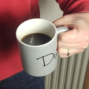 Du! schöner Kaffeebecher als Geschenk mit Herz