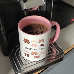 Busenfreundin Kaffeebecher mit verschiedenen Brüsten