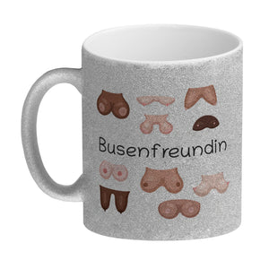 Busenfreundin Kaffeebecher mit verschiedenen Brüsten