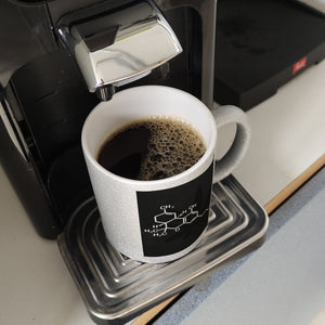 THC Molekül Kaffeebecher