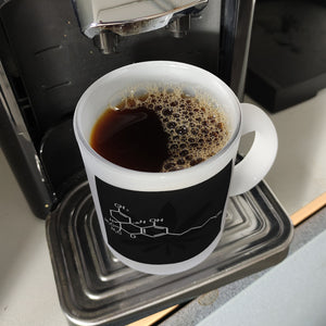 THC Molekül Kaffeebecher