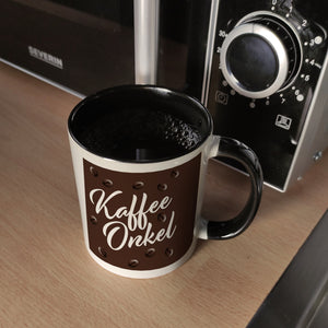 Kaffeeonkel Kaffeebecher zum Thema Koffeinjunkie
