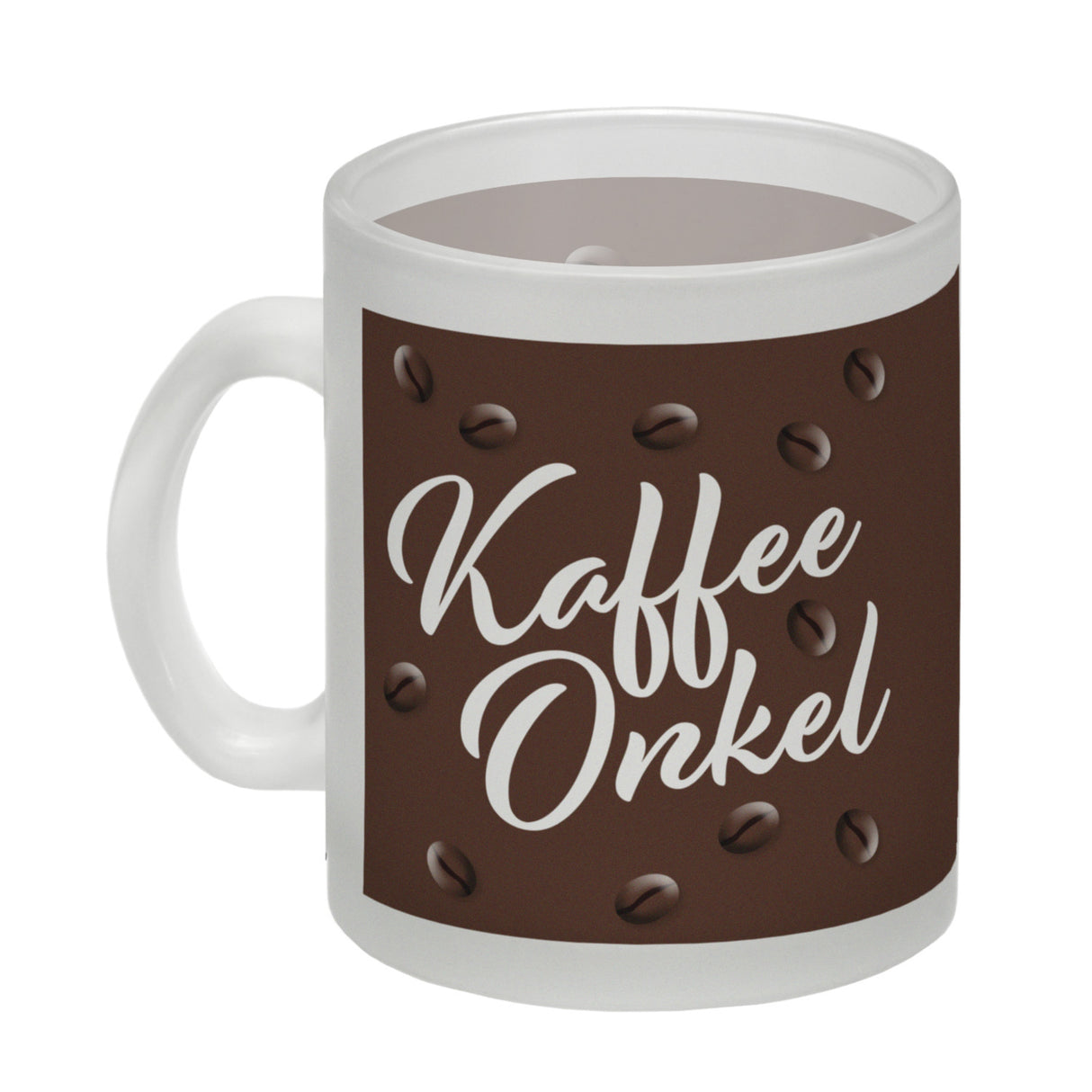 Kaffeeonkel Kaffeebecher zum Thema Koffeinjunkie