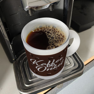 Kaffeeonkel Kaffeebecher zum Thema Koffeinjunkie