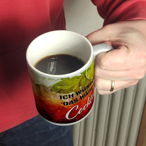 Ich wünschte das wäre ein Cocktail Kaffeebecher mit Cocktailmotiv