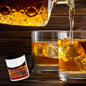 Ich wünschte das wäre ein Whiskey Kaffeebecher mit Whiskeymotiv